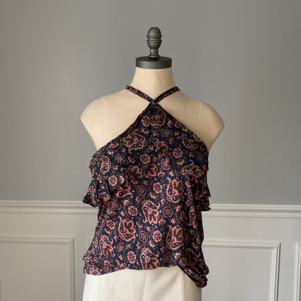 Ann Taylor LOFT Floral Print Top
